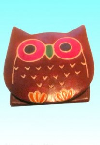 Lot de 10 porte monnaie hibou