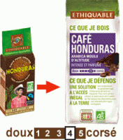 café  Honduras Ethiquable 250 gr