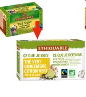 Thé rouge Rooibos infusettes 40g  Ethiquable