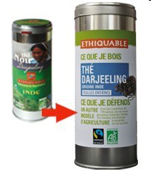 thé noir darjeeling en vrac Ethiquable 100g