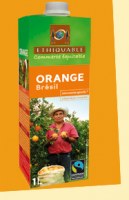 Jus d'orange BIO du brésil Ethiquable