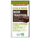 Chocolat  Noir tradition Equateur