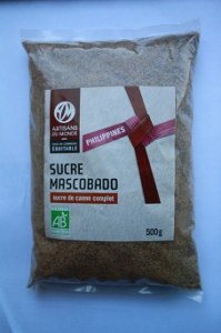  Sucre de canne Mascobado 500 g