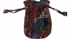 Petit sac pochon batik 