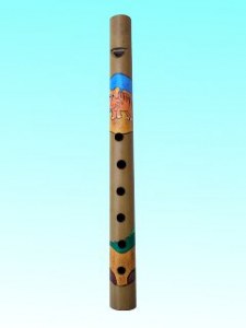 Flute bambou tigre