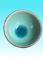 Petit bol céramique  turquoise