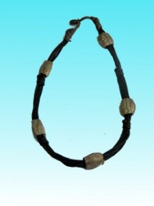 Collier herbe5 elements bronze