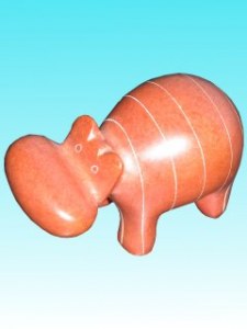 Hippo orange 10 cm	