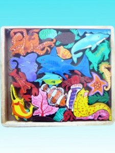 Puzzle fonds marins