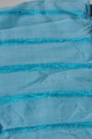 Scarf 50% silk 50% linnen light turquoise with stripes