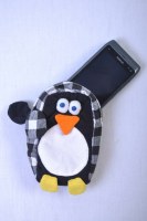 housse bandoulière pour portable pingouin compatible iphone 5