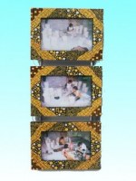 Triptyque mural bromo  pour photos 10x15 cm , 52 x 21 cm