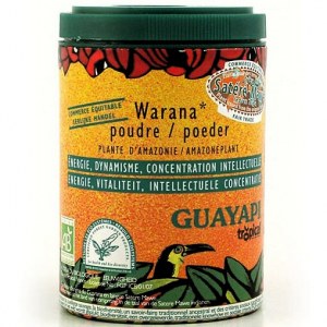 Warana Guarana  des terres d'origine Guayapi  poudre 70 gr