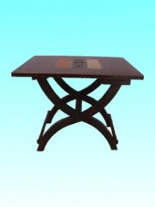 Table pliante motifs 3 bandes