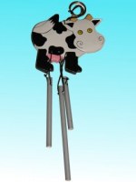 Suspension carillon vache